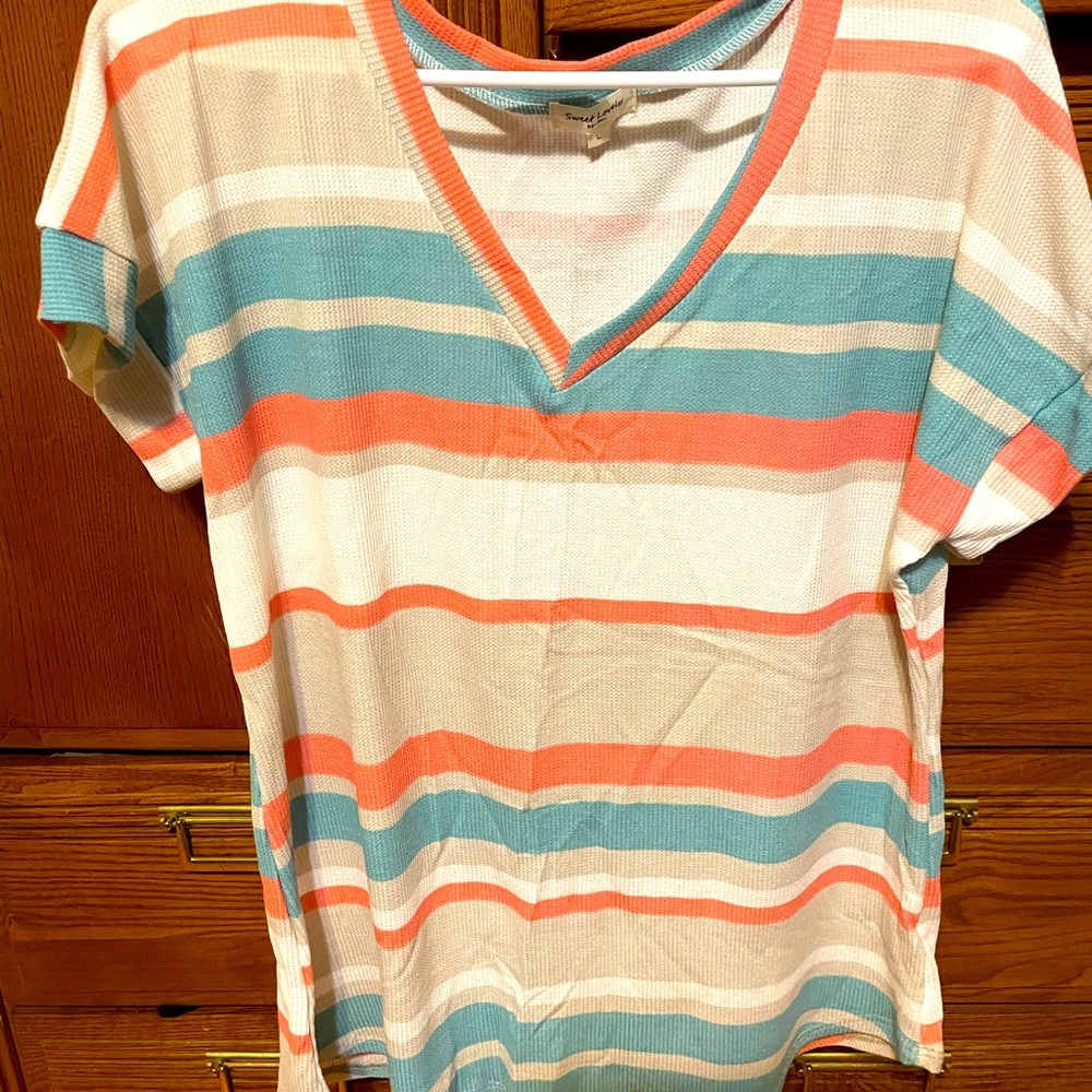 Boutique - Sweet Lovely by Jen - striped tee